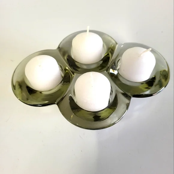 Northern Lights Cndle Holder - Picture 2 of 4